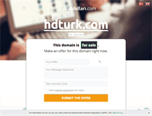 Tablet Screenshot of hdturk.com